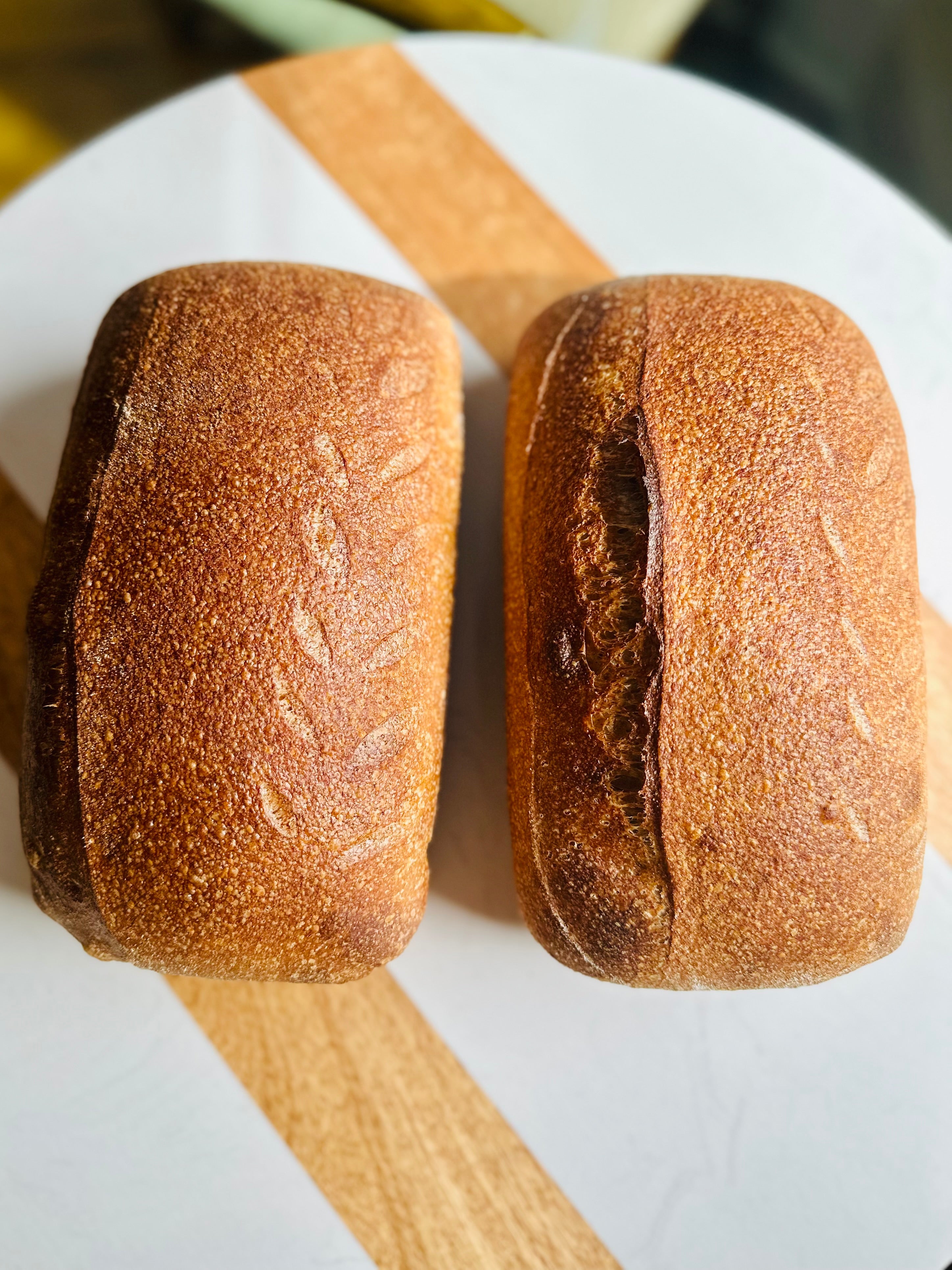 50/50 Sourdough Loaf Recipe