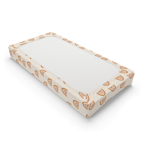 Baby Changing Pad Cover - Rainbows
