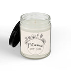 Customizable Scented Soy Candle with Black Lid, (4 and 9oz)