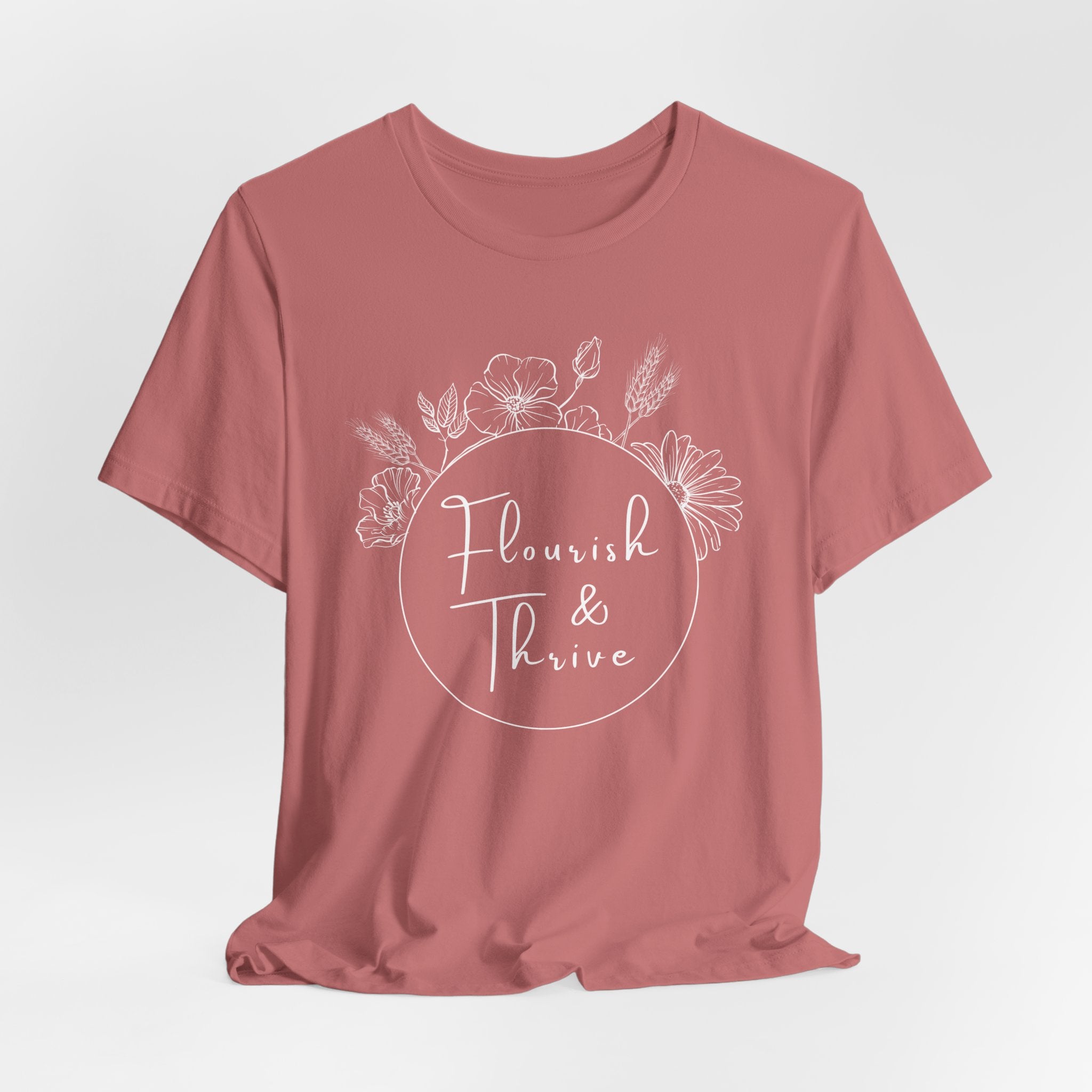 Jersey Short Sleeve Tee - Flourish & Thrive