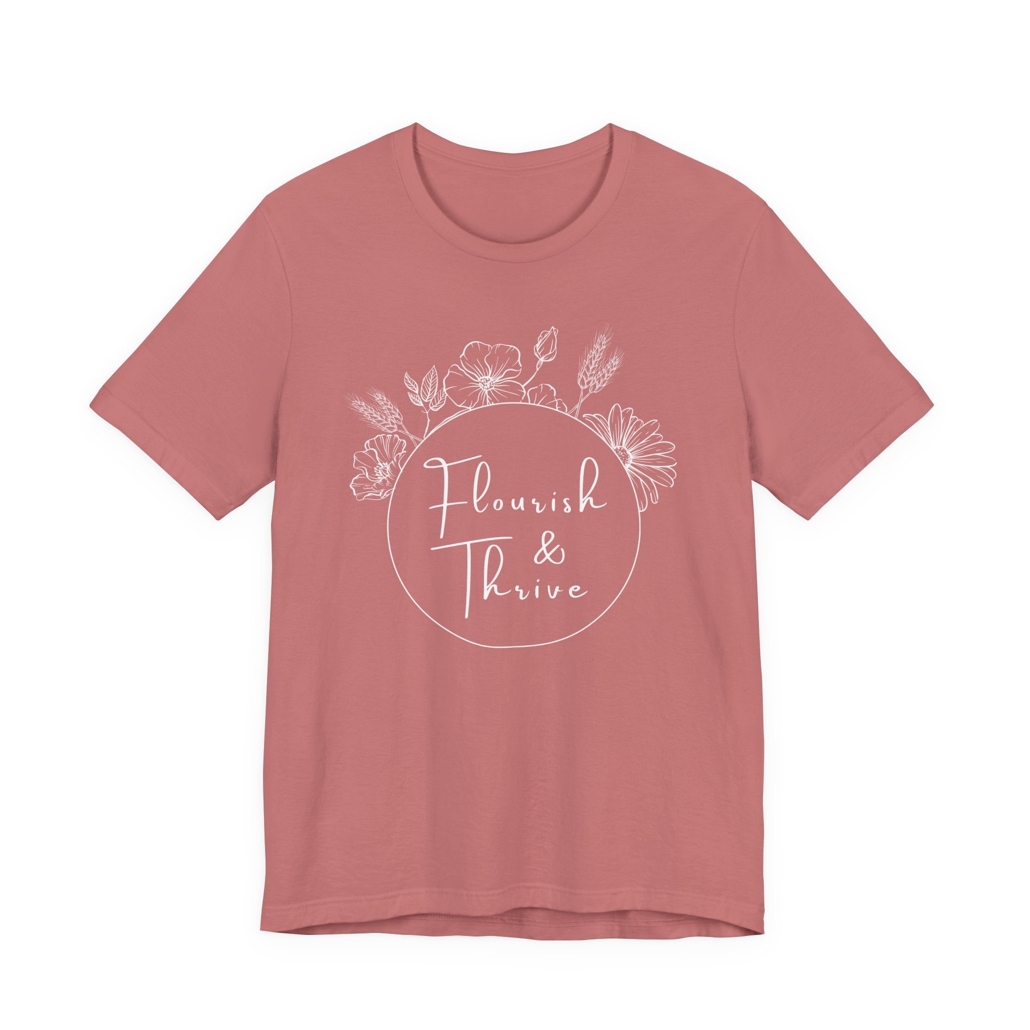 Jersey Short Sleeve Tee - Flourish & Thrive