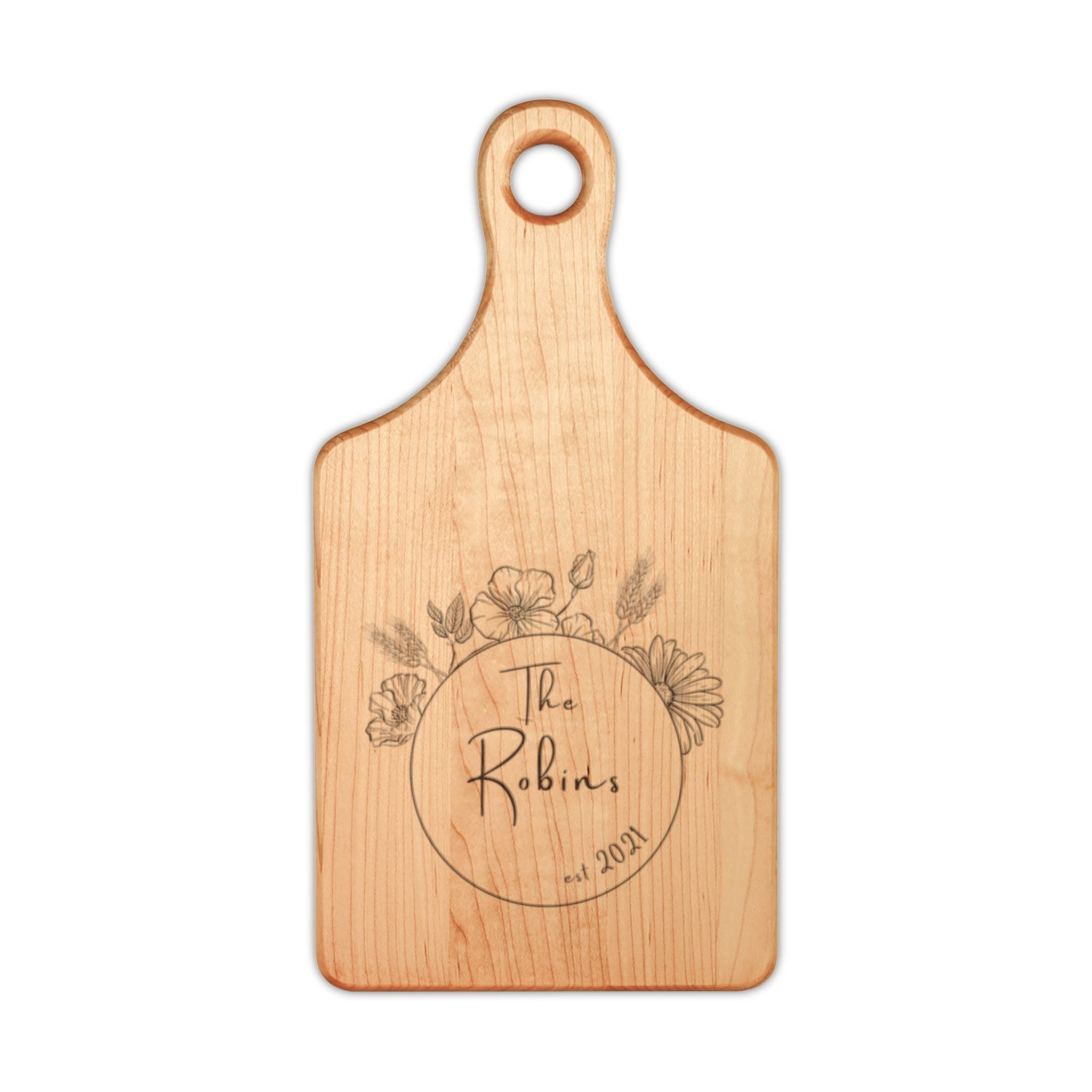 Wooden Cutting Board (Customizable)