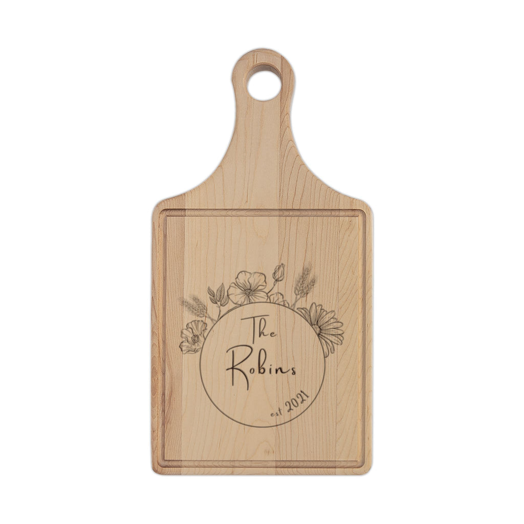 Wooden Cutting Board (Customizable)