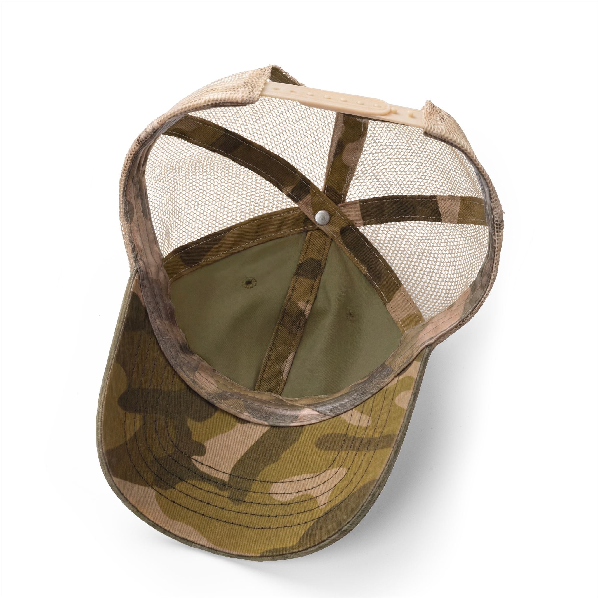 Women's Washed Mesh-Back Cap - Stay-at-home Hustler