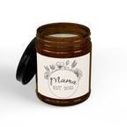 Customizable Scented Soy Candle with Black Lid, (4 and 9oz)