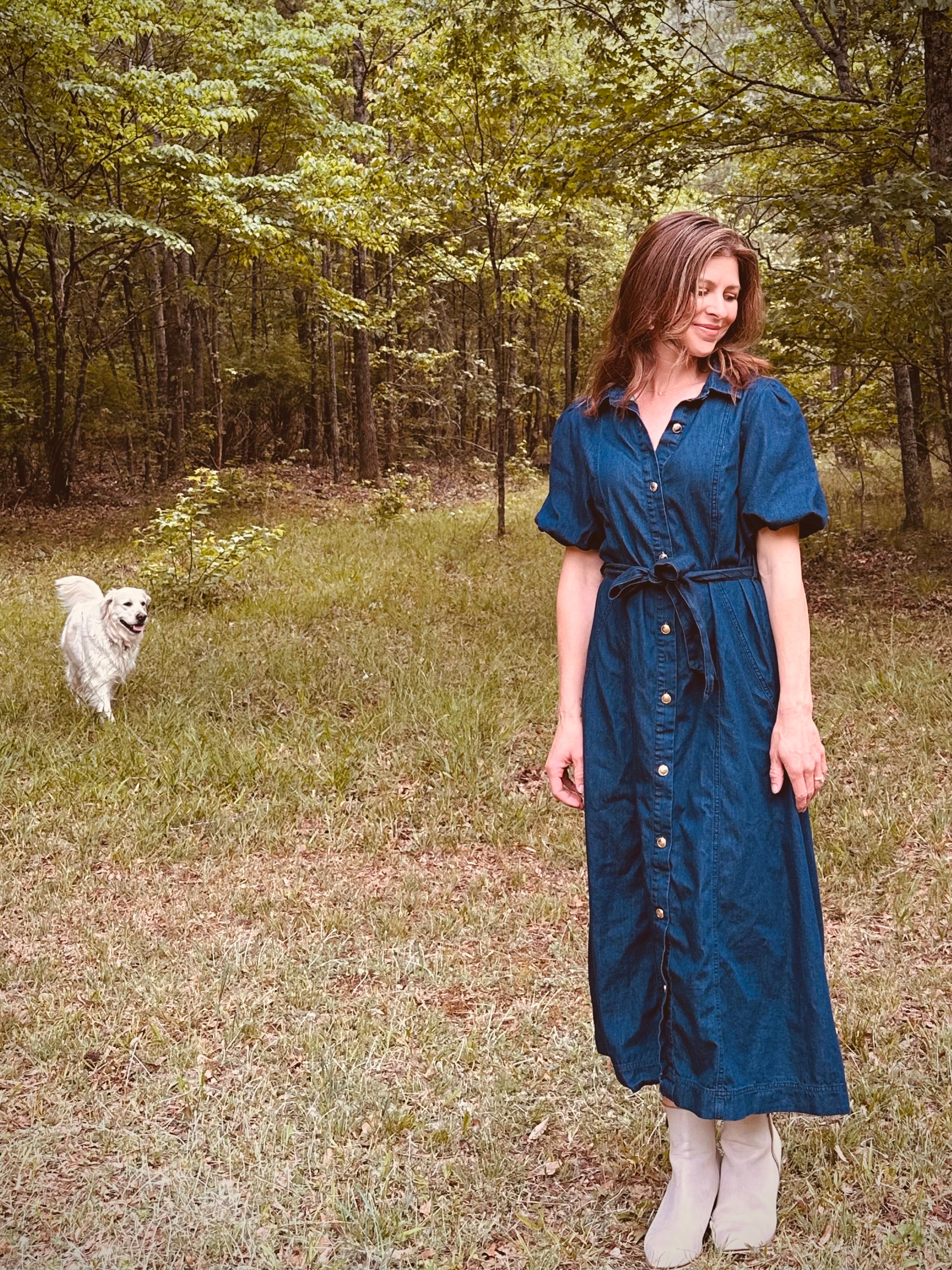 Mama’s Day Out Denim Dress