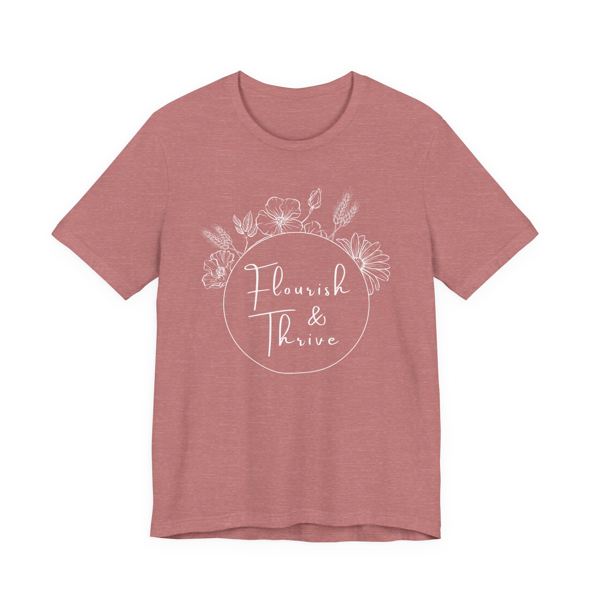 Jersey Short Sleeve Tee - Flourish & Thrive