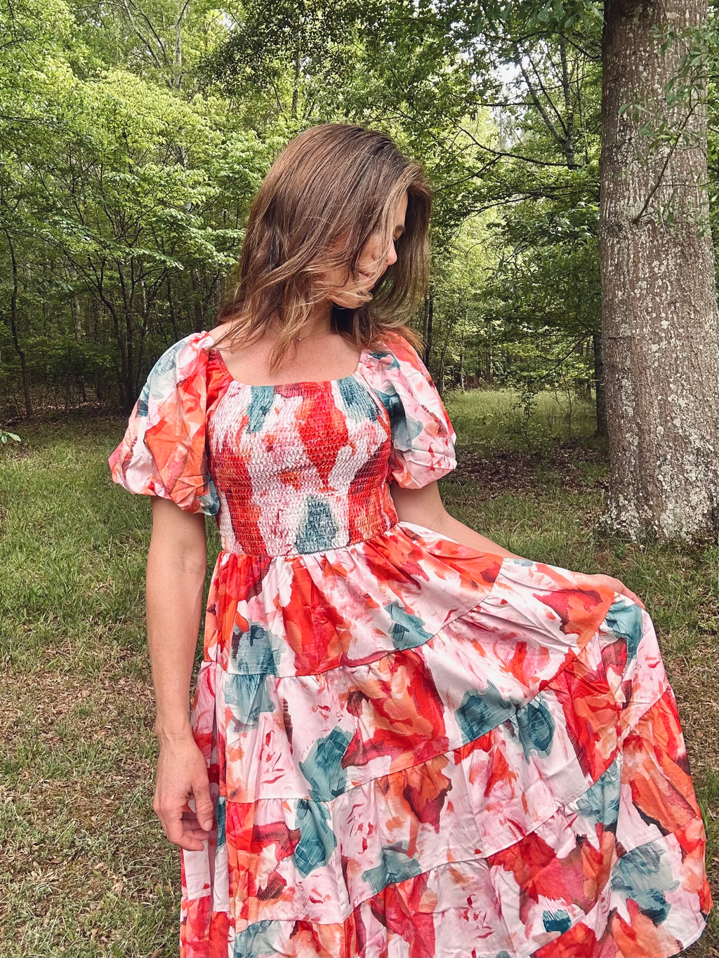 Day Dreams Puff Sleeve Dress