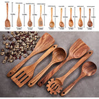 Teak Kitchen Utensils Set