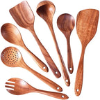 Teak Kitchen Utensils Set