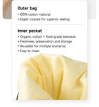 Reusable Beeswax Bread Bag