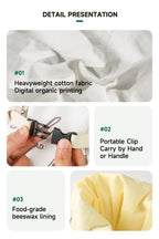 Reusable Beeswax Bread Bag