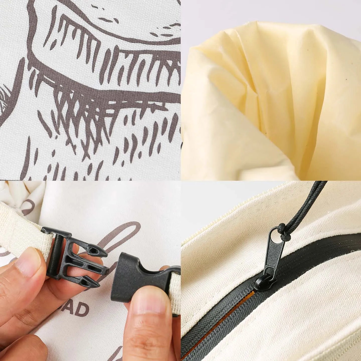 Reusable Beeswax Bread Bag