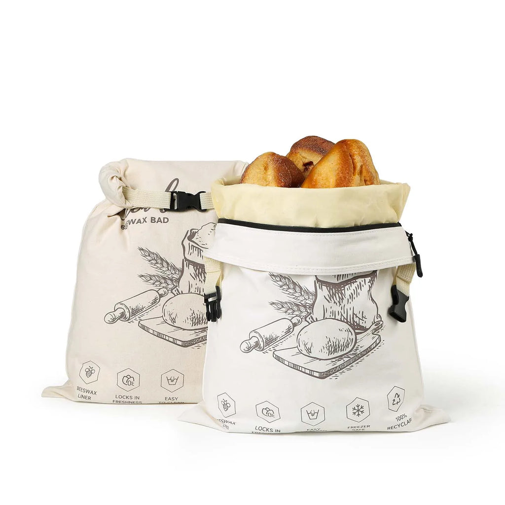 Reusable Beeswax Bread Bag
