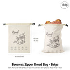 Reusable Beeswax Bread Bag