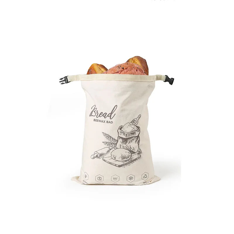 Reusable Beeswax Bread Bag